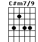 C#m7/9