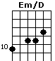 Em/D